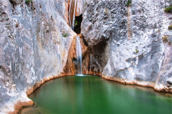 El Gorg Blau de Aniol d'Aguja -Girona